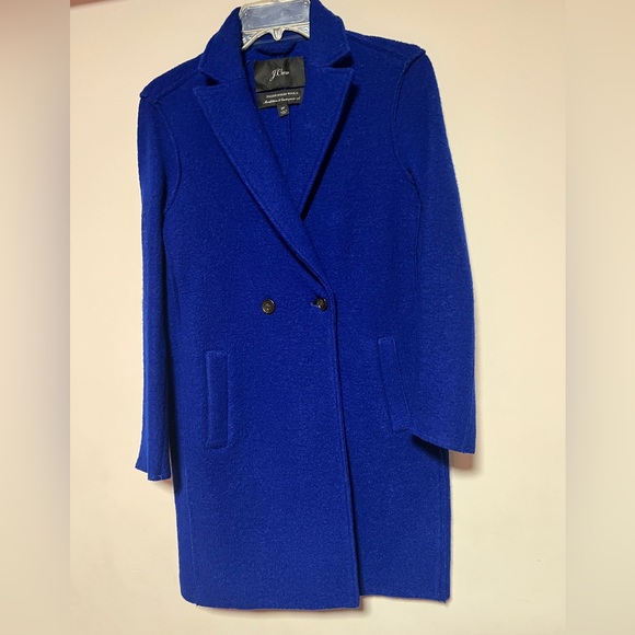 Petite Daphne topcoat in Italian boiled wool - Picture 3 of 5